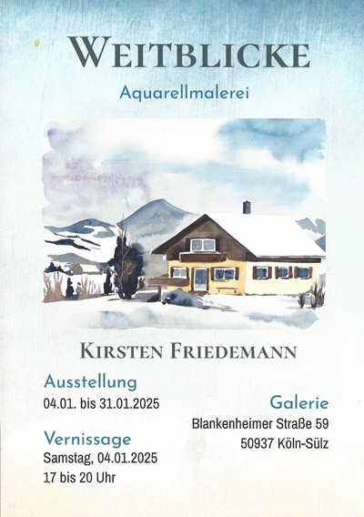 Kirsten Friedemann – Weitblicke